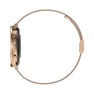 Smartwatch Damski VELTORI VT310-1 Złota Bransoleta + Różowy Pasek Silikonowy - 4