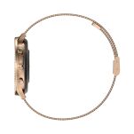 Smartwatch Damski VELTORI VT310-1 Złota Bransoleta + Różowy Pasek Silikonowy - 4