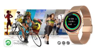 Damski SMARTWATCH G.Rossi SW015-4 Różowe złoto - 16