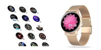 Damski SMARTWATCH G.Rossi SW015-4 Różowe złoto - 8