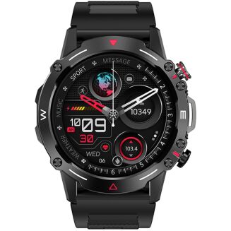 Smartwatch VELTORI VT110-1 Czarny Pasek Silikonowy - 2