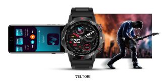 Smartwatch VELTORI VT110-1 Czarny Pasek Silikonowy - 17