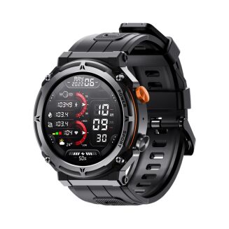 Smartwatch VELTORI VT130-1 Czarny Pasek Silikonowy - 2