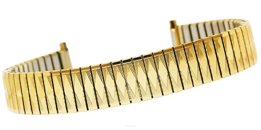 Bransoleta rozciągana Złota HQ 12 do 16 mm 102G-12/16