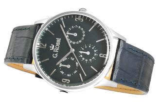 Zegarek Męski G.Rossi 10737A-6F1 + BOX - 4