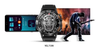 Smartwatch VELTORI VT120-1 Czarny Pasek Silikonowy - 21