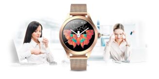 Damski SMARTWATCH G.Rossi SW014G-2 Różowe złoto - 19
