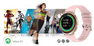 Damski SMARTWATCH G.Rossi SW015-2 Różowy - 15