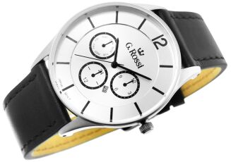 Zegarek Męski G.ROSSI 7028A-3A1 + BOX - 3