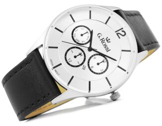 Zegarek Męski G.ROSSI 7028A-3A1 + BOX - 5