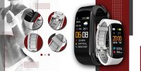 Smartwatch GIEWONT Czarno Biały 2 Paski GW200-2 - 3