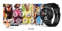 Smartwatch VELTORI VT160-1 Czarny Pasek Silikonowy - 14