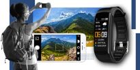 Smartwatch GIEWONT Czarno Granatowy 2 Paski GW200-6 - 9