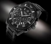 Zegarek Męski Giewont Chronograph Sapphire Czarno Tytanowy GW3970-B1 - 2