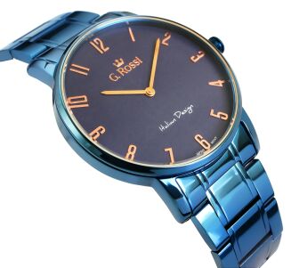 Zegarek Męski G.Rossi 10194B-6F3 + BOX - 2