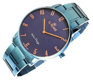 Zegarek Męski G.Rossi 10194B-6F3 + BOX - 3