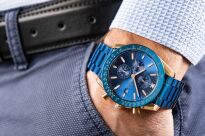 Zegarek Męski Giewont Chronograph Sapphire Niebiesko Miedziany GW8720-B5 - 3