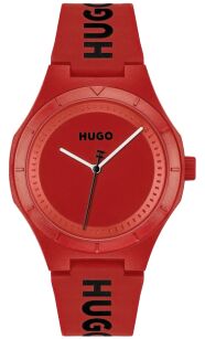 Zegarek Męski HUGO Lit For Him Red 1530346 + BOX