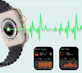 Smartwatch Męski RUBICON RNCF17 Tytan/Orange SMARUB269 - 8