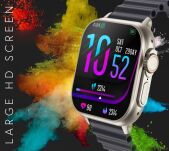 Smartwatch Męski RUBICON RNCF17 Tytan/Orange SMARUB269 - 9