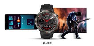 Smartwatch VELTORI VT140-1 Czarny Pasek Silikonowy - 20