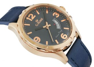 Zegarek Męski G.Rossi 10273A-6F3 + BOX - 4