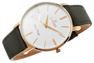 Zegarek Męski G.ROSSI 10401A2-3B4 + BOX - 6
